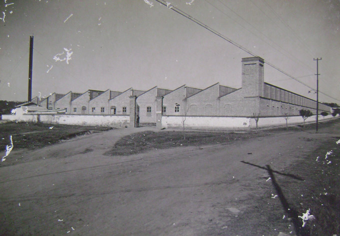 Construções da antiga Companhia Taubaté Industrial recuperada depois de incêndio de 1898