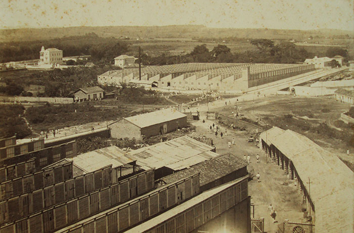 Vista panorâmica do complexo da C.T.I. Acervo MISTAU