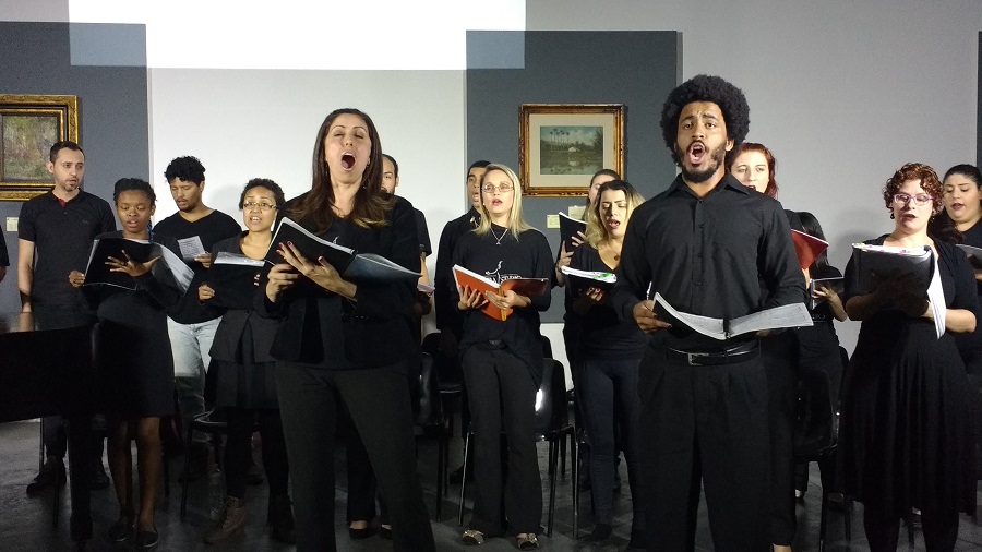 Alunos do Ópera Studio do Vale